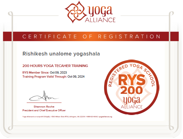 certified 200 hour yoga ttc